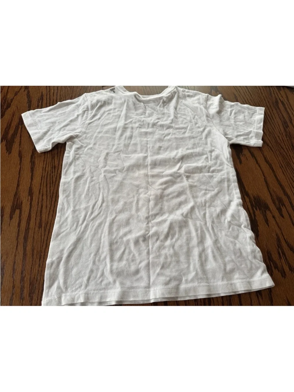 NWT Boys Small 5/6 Children’s Place Donut White Short Sleeve Tee Shirt Tshirt